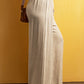 Drawstring Wide Leg Pants