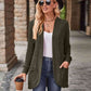 Open Front Cardigan with Pockets