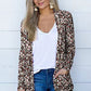 Printed Long Sleeve Cardigan