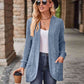 Open Front Cardigan with Pockets